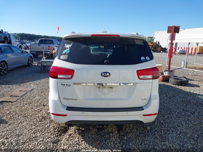 2017 Kia Sedona Lx VIN: KNDMB5C1XH6333702 Lot: 43673108