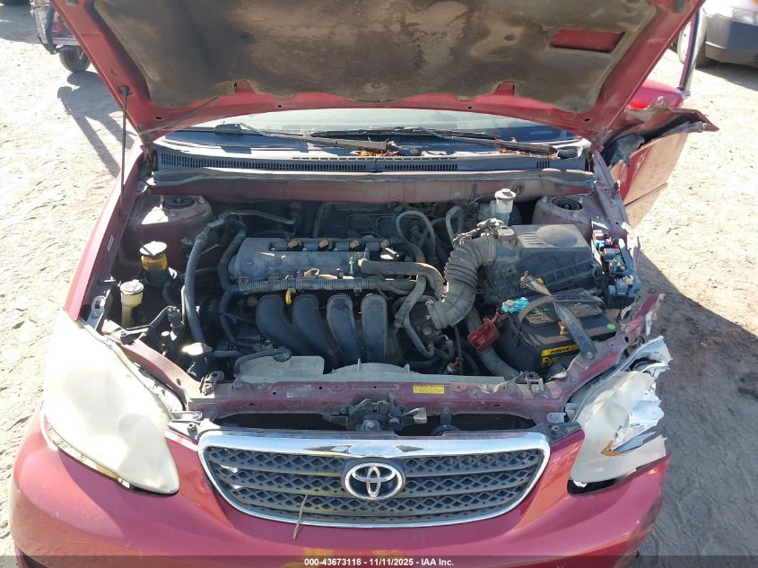 2006 Toyota Corolla Le VIN: 1NXBR32E96Z641136 Lot: 43673118