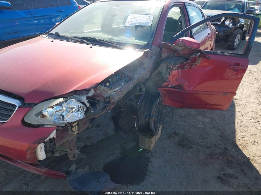 2006 Toyota Corolla Le VIN: 1NXBR32E96Z641136 Lot: 43673118