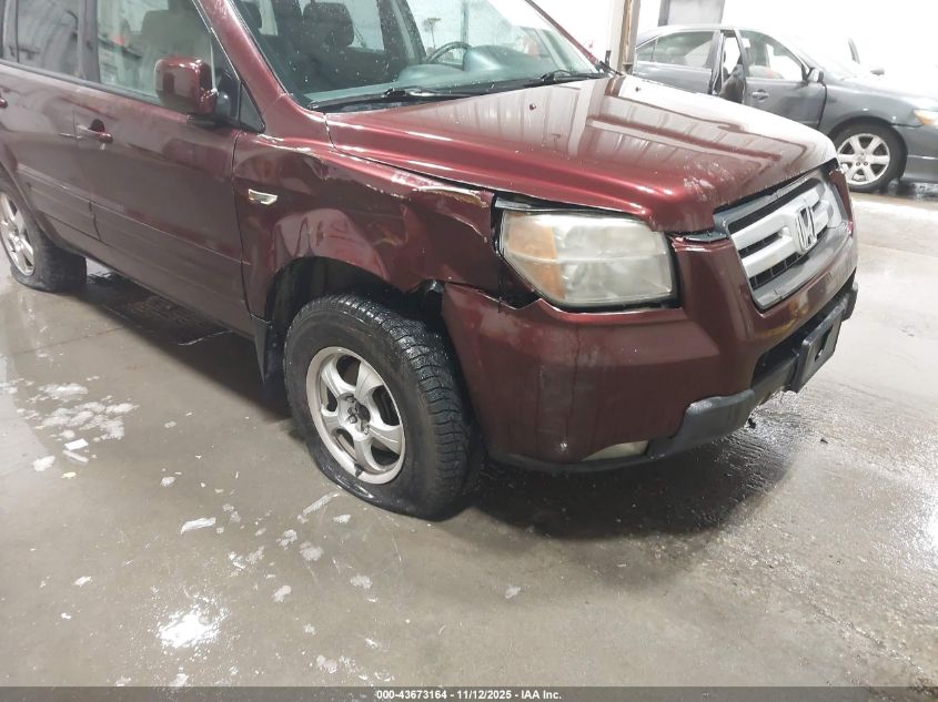 2008 Honda Pilot Se VIN: 5FNYF18308B043434 Lot: 43673164