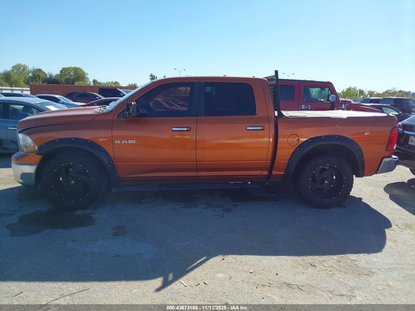 2010 Dodge Ram 1500 Slt/Sport/Trx VIN: 1D7RB1CP1AS190161 Lot: 43673186