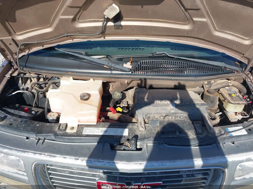 2000 GMC Savana Rv VIN: 1GDFG15R0Y1212613 Lot: 43673193