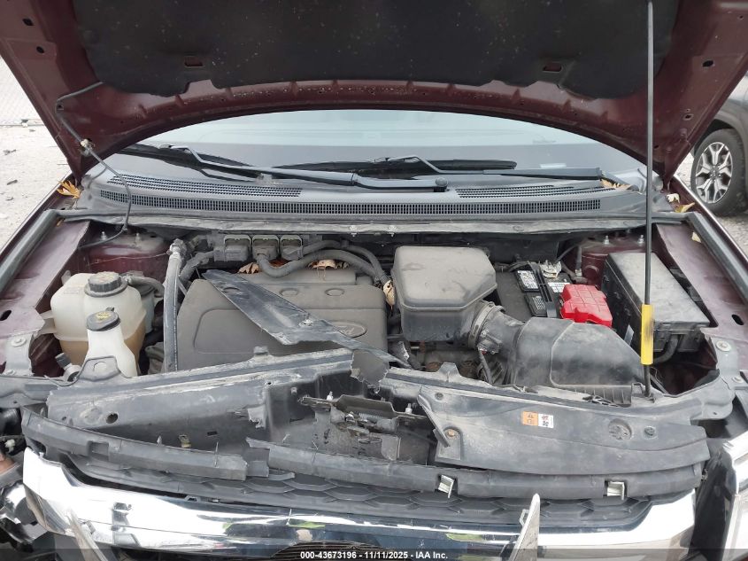 2012 Ford Edge Sel VIN: 2FMDK4JCXCBA81860 Lot: 43673196