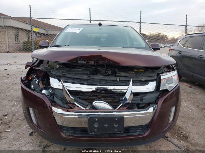 2012 Ford Edge Sel VIN: 2FMDK4JCXCBA81860 Lot: 43673196