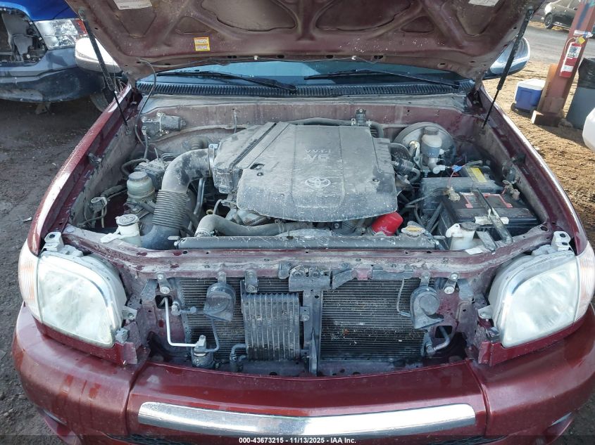 2006 Toyota Tundra Sr5 VIN: 5TBRU34186S466287 Lot: 43673215