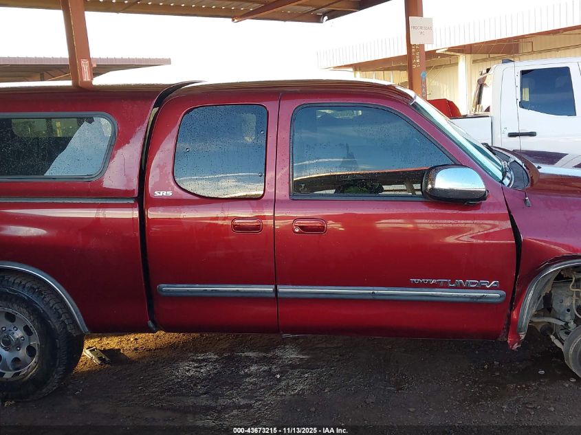 2006 Toyota Tundra Sr5 VIN: 5TBRU34186S466287 Lot: 43673215