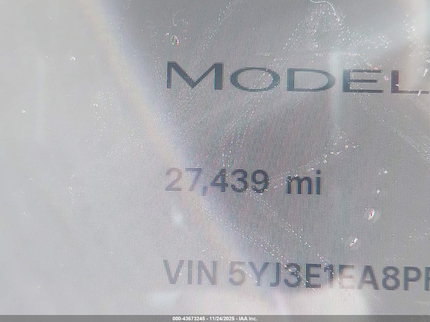 2023 Tesla Model 3 Rear-Wheel Drive VIN: 5YJ3E1EA8PF588845 Lot: 43673245