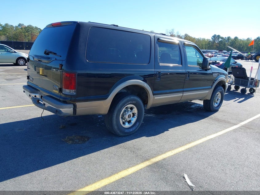 1FMSU43F12EB97315 2002 FORD EXCURSION photo no. 4