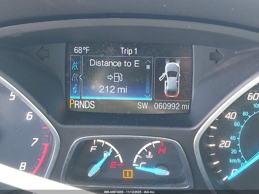 2016 Ford Escape S VIN: 1FMCU0F74GUA66507 Lot: 43673250