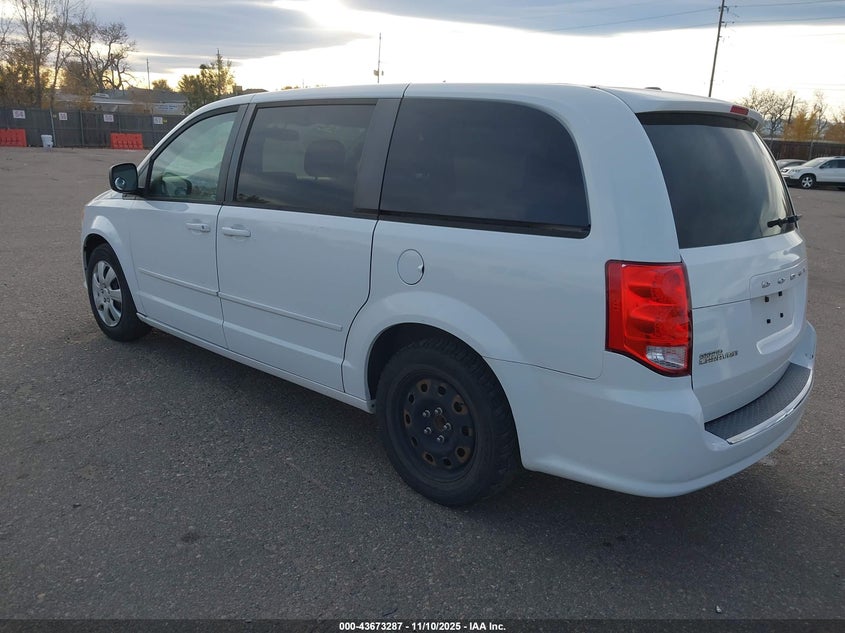 2016 DODGE GRAND CARAVAN SE 2C4RDGBGXGR155332