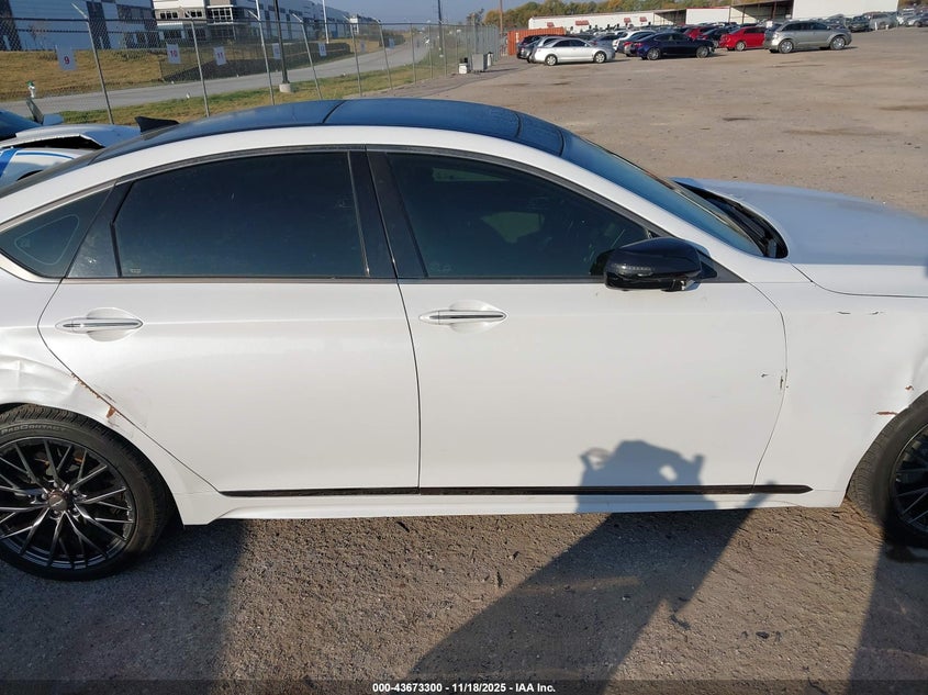 2019 Genesis G80 3.3T Sport VIN: KMTFN4JBXKU326744 Lot: 43673300