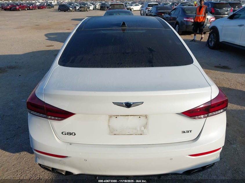 2019 Genesis G80 3.3T Sport VIN: KMTFN4JBXKU326744 Lot: 43673300