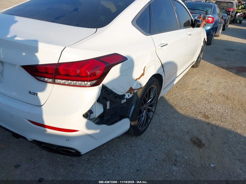 2019 Genesis G80 3.3T Sport VIN: KMTFN4JBXKU326744 Lot: 43673300