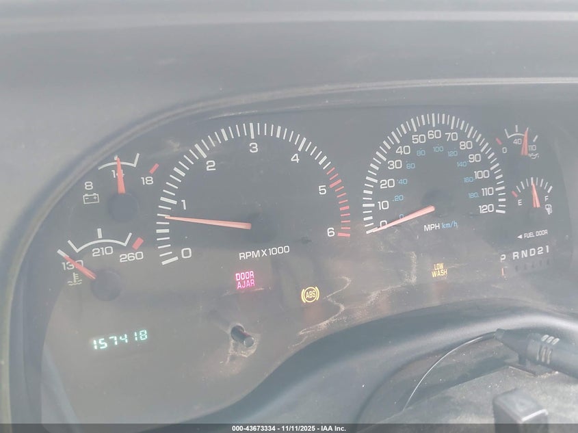 1999 Dodge Durango VIN: 1B4HS28Z2XF671119 Lot: 43673334