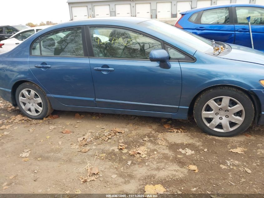 2007 Honda Civic Lx VIN: 1HGFA165X7L062144 Lot: 43673365