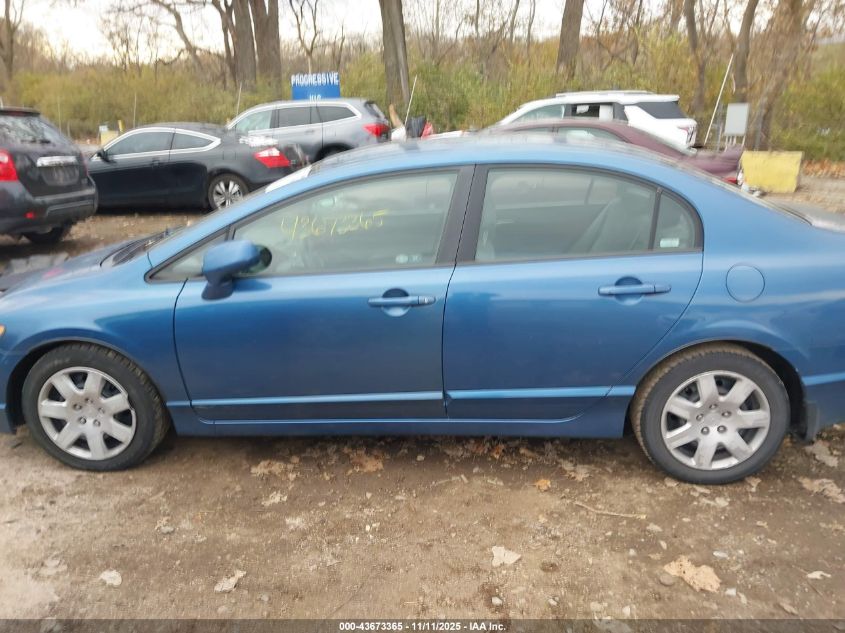 2007 Honda Civic Lx VIN: 1HGFA165X7L062144 Lot: 43673365