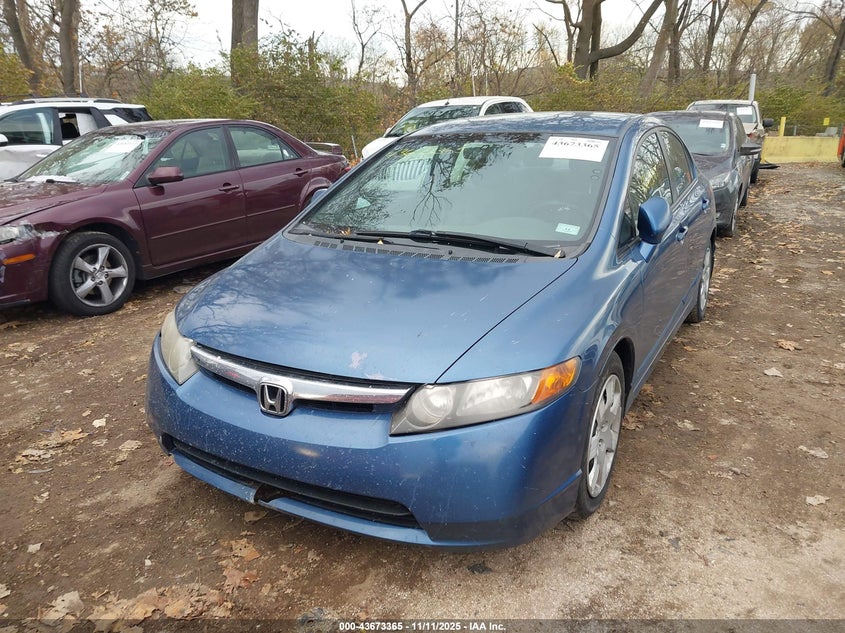 2007 HONDA CIVIC SEDAN 1.8L I-4 VVT, 140HP
