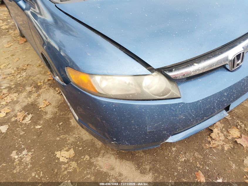 2007 Honda Civic Lx VIN: 1HGFA165X7L062144 Lot: 43673365