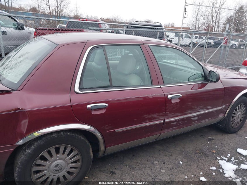 2007 Mercury Grand Marquis Ls VIN: 2MEHM75V47X616041 Lot: 43673376