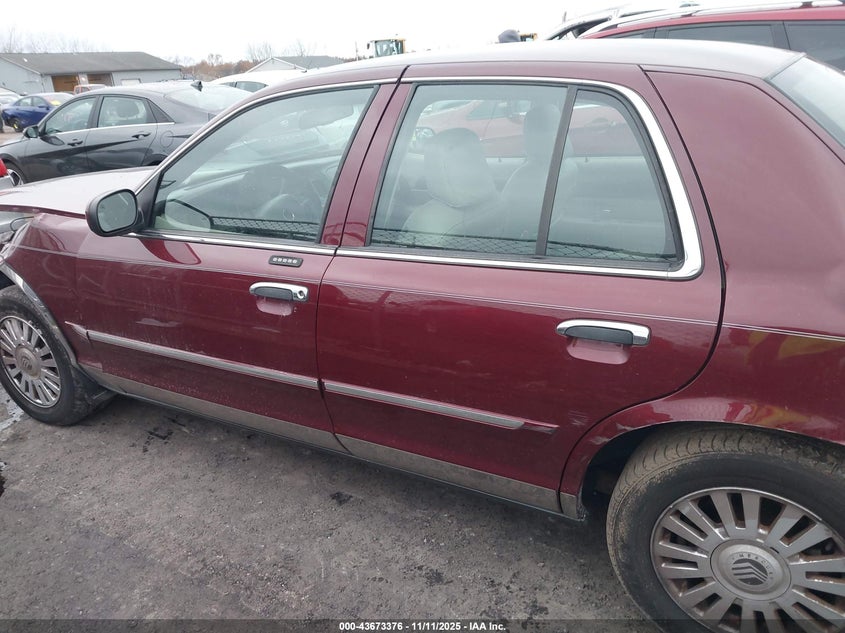 2007 Mercury Grand Marquis Ls VIN: 2MEHM75V47X616041 Lot: 43673376