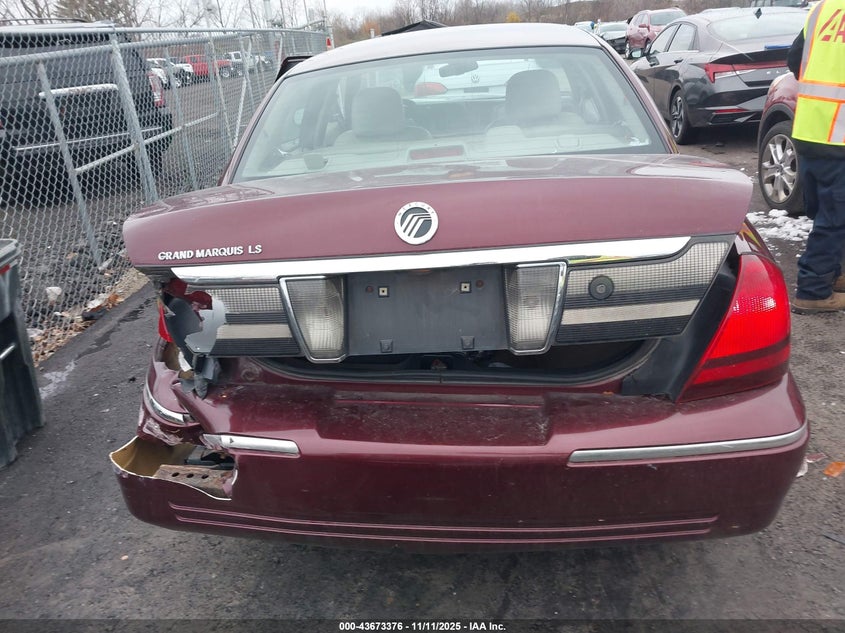 2007 Mercury Grand Marquis Ls VIN: 2MEHM75V47X616041 Lot: 43673376