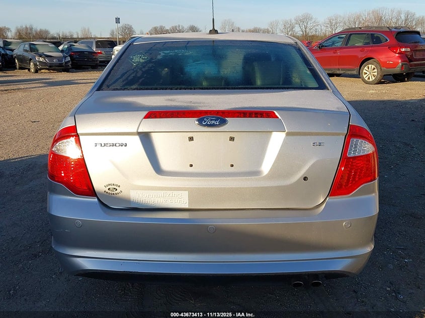 2012 Ford Fusion Sel VIN: 3FAHP0JAXCR247025 Lot: 43673413