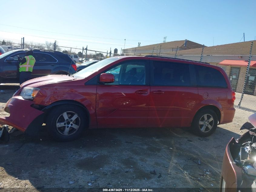 2012 Dodge Grand Caravan Sxt VIN: 2C4RDGCG3CR197415 Lot: 43673429