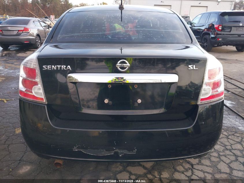 2010 Nissan Sentra 2.0Sl VIN: 3N1AB6AP8AL658394 Lot: 43673448