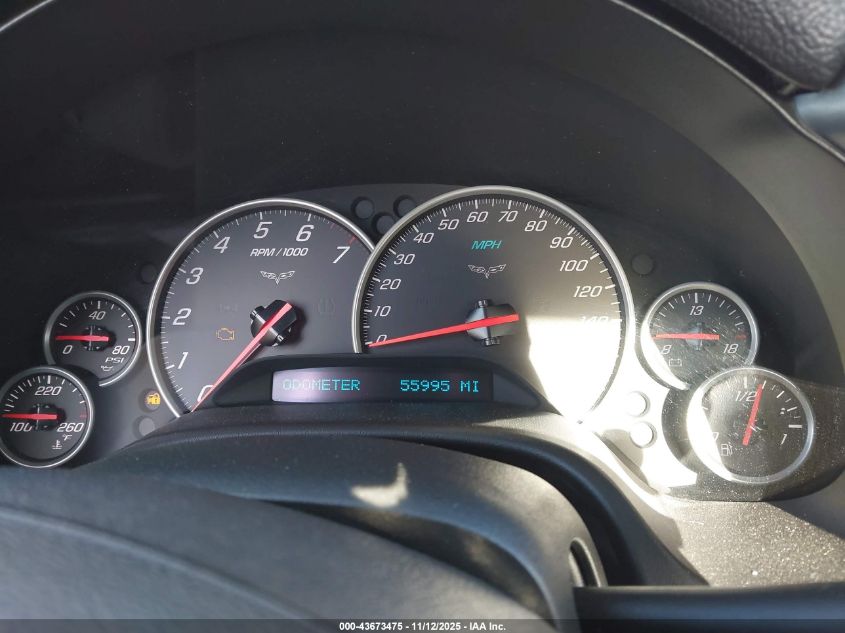 2007 Chevrolet Corvette VIN: 1G1YY36U975126709 Lot: 43673475