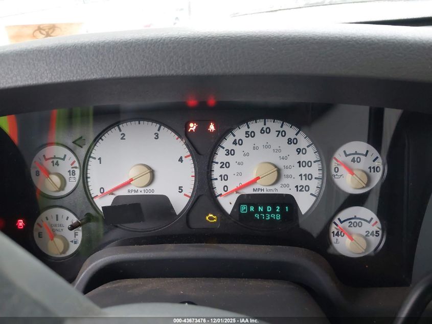 2006 Dodge Ram 3500 Slt/Sport VIN: 3D7ML48C46G142912 Lot: 43673476