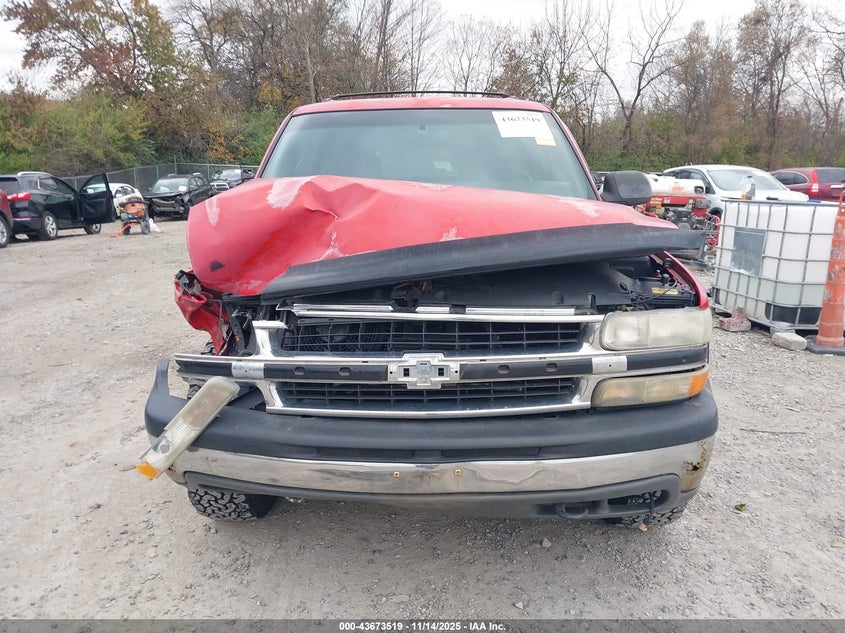 2002 Chevrolet Tahoe Ls VIN: 1GNEK13Z52J212302 Lot: 43673519