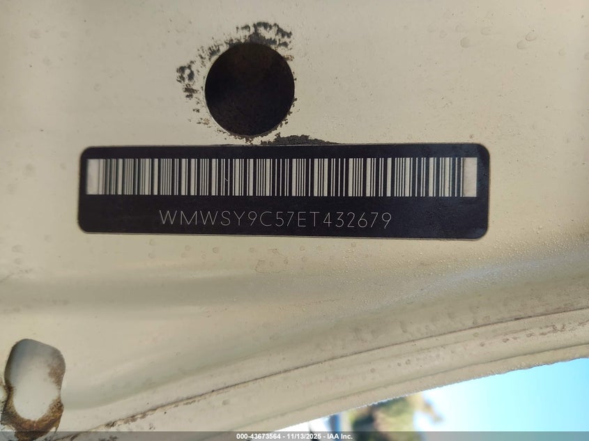 2014 MINI ROADSTER JOHN COOPER WORKS - WMWSY9C57ET432679