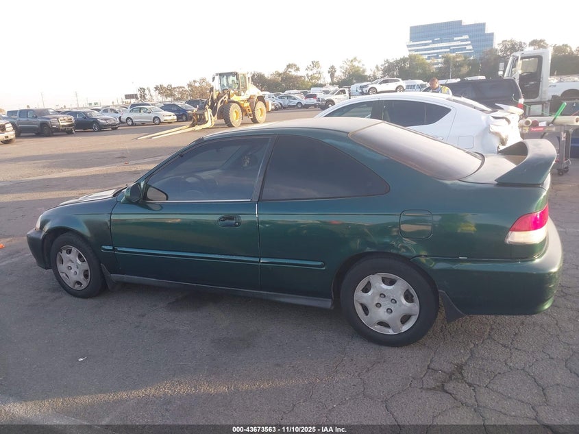 1999 Honda Civic Ex VIN: 1HGEJ8247XL093899 Lot: 43673563
