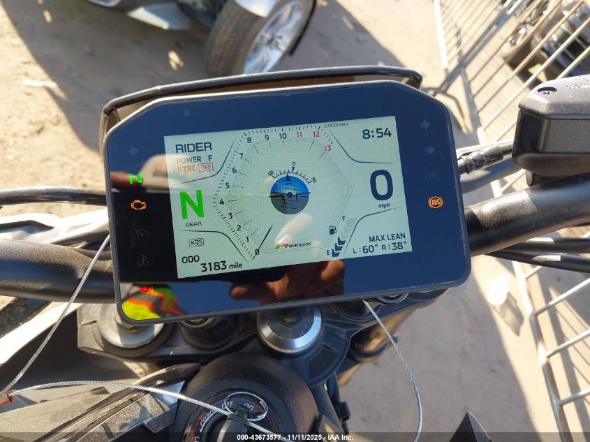 2025 Kawasaki Zr900 S VIN: ML5ZRDS12SDA01332 Lot: 43673577