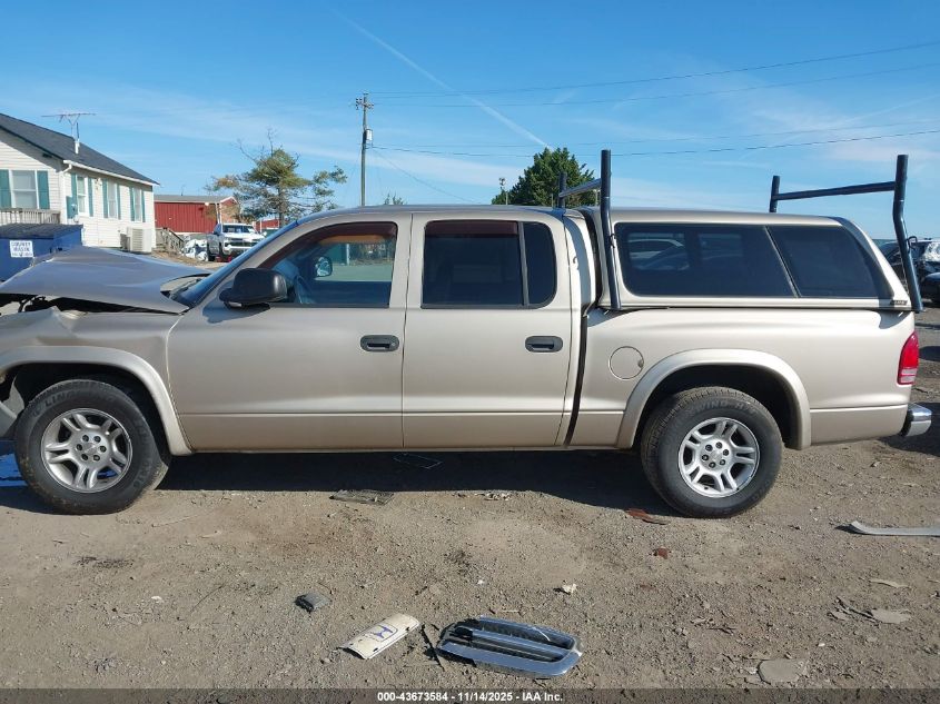 2004 Dodge Dakota Slt VIN: 1D7HL48N14S682517 Lot: 43673584