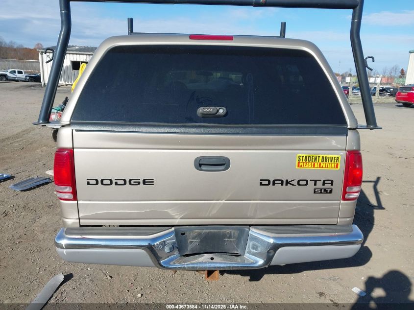 2004 Dodge Dakota Slt VIN: 1D7HL48N14S682517 Lot: 43673584