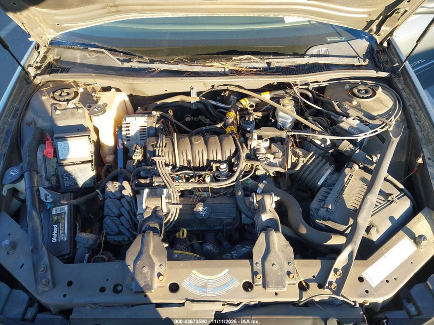 2004 Chevrolet Impala Ls VIN: 2G1WH52K849133592 Lot: 43673590