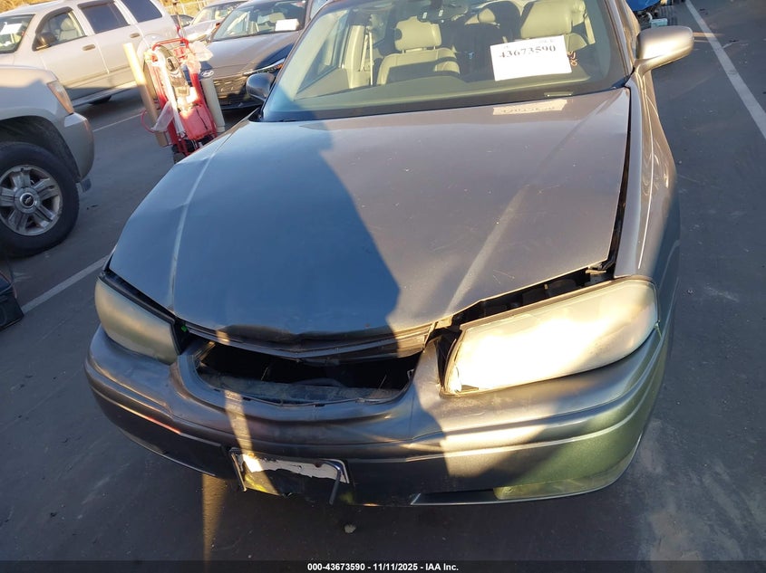 2004 Chevrolet Impala Ls VIN: 2G1WH52K849133592 Lot: 43673590