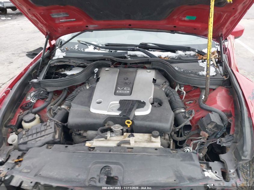 2009 Infiniti G37X VIN: JNKCV61F69M357286 Lot: 43673592