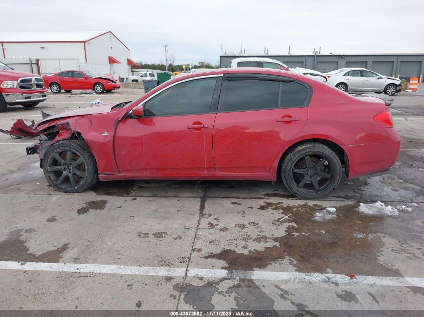 2009 Infiniti G37X VIN: JNKCV61F69M357286 Lot: 43673592