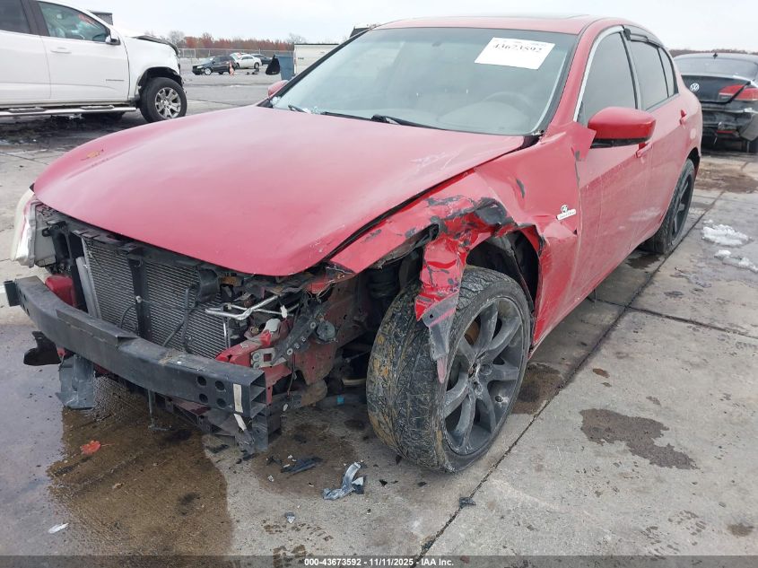 2009 Infiniti G37X VIN: JNKCV61F69M357286 Lot: 43673592