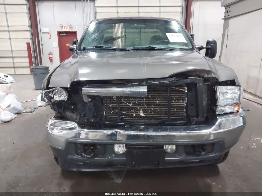 2002 Ford F-250 Lariat/Xl/Xlt VIN: 1FTNW21F42EC02042 Lot: 43673643