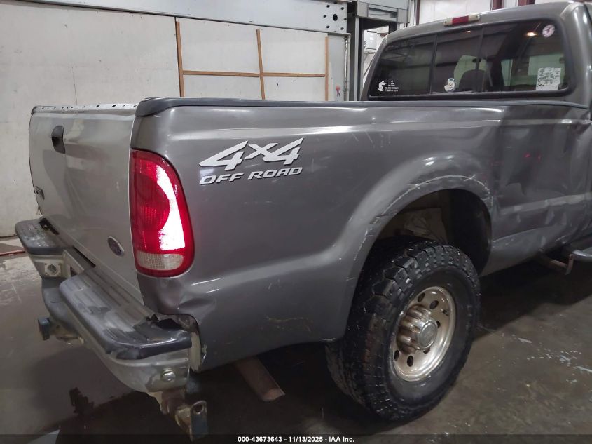 2002 Ford F-250 Lariat/Xl/Xlt VIN: 1FTNW21F42EC02042 Lot: 43673643