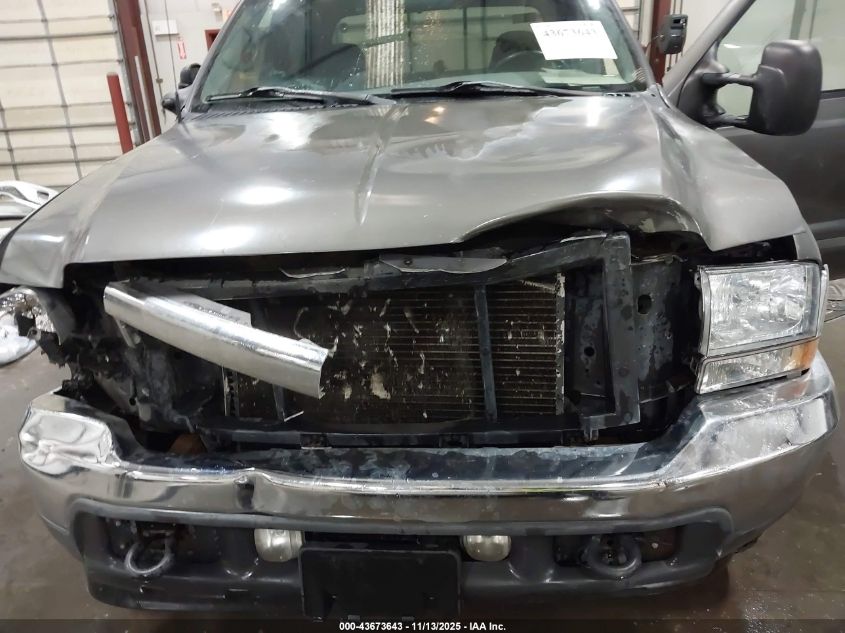 2002 Ford F-250 Lariat/Xl/Xlt VIN: 1FTNW21F42EC02042 Lot: 43673643