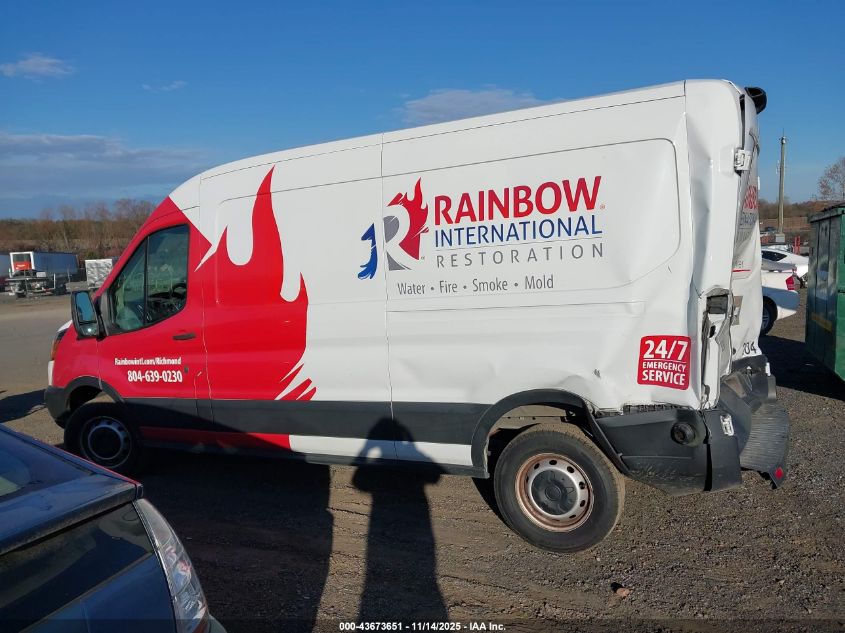 2019 Ford Transit-250 VIN: 1FTYR2CM9KKA65309 Lot: 43673651