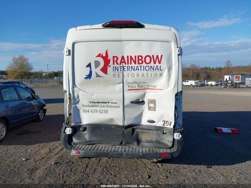 2019 Ford Transit-250 VIN: 1FTYR2CM9KKA65309 Lot: 43673651