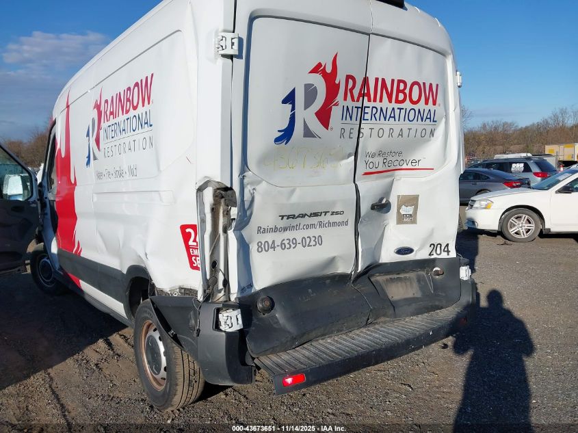 2019 Ford Transit-250 VIN: 1FTYR2CM9KKA65309 Lot: 43673651