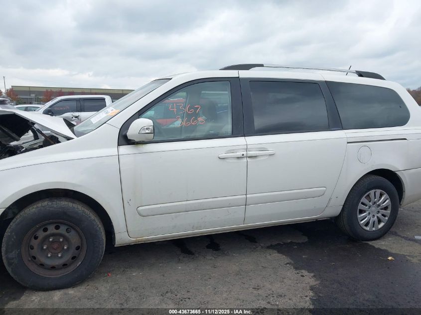 2014 Kia Sedona Lx VIN: KNDMG4C71E6549112 Lot: 43673665