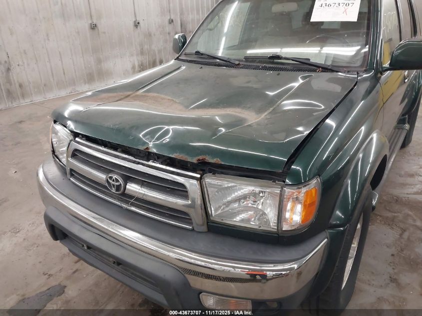 2000 Toyota 4Runner Sr5 V6 VIN: JT3HN86R7Y0265166 Lot: 43673707