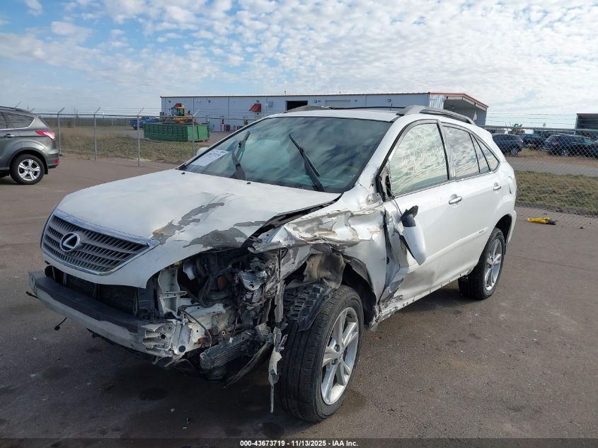 2008 Lexus Rx 400H VIN: JTJHW31U482850313 Lot: 43673719